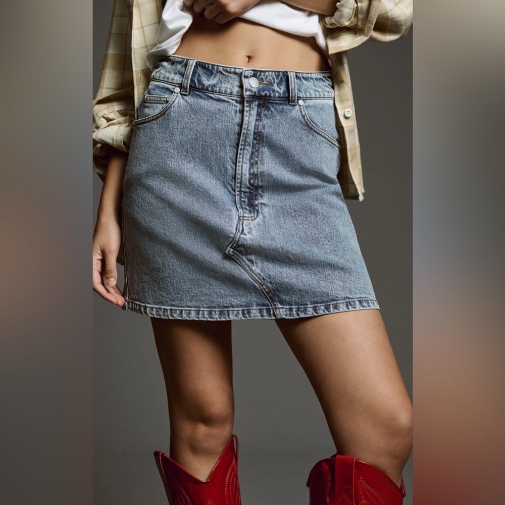 Anthropologie Pilcro Denim Skirt, Sz 10 NWT